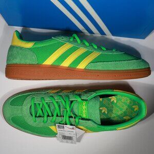Adidas Handball Spezial Energy Green Yellow  Gum2 Mens 11.5 Brazil Colors JH5444